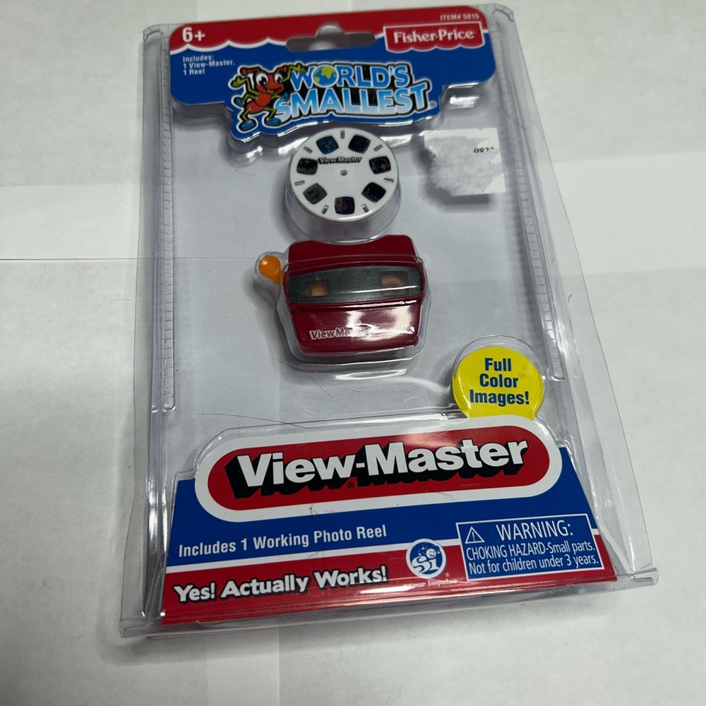 Worlds Smallest View-Master ( it works)